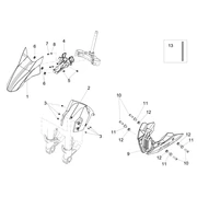 Garde-boue Av.-Embasement