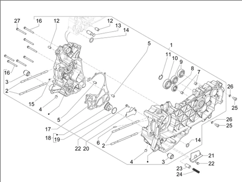 CARTER MOTEUR