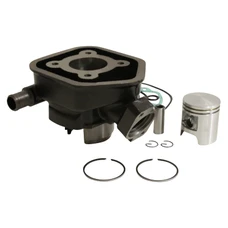 CYLINDER FOR SCOOT PEUGEOT 50 TWEET 4 Stroke, VIVACITY 4 Stroke, SPEEDFIGHT 3 4 Stroke/SYM 50 MIO 4 Stroke, ORBIT 4 Stroke (Ø37mm - PISTON PIN 10mm)  -P2R-