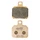 BRAKE PADS -POLINI FOR YAMAHA 125 XMAX 2006> Rear/ MBK 125 SKYCRUISER 2006> Rear/ PIAGGIO 400-500 BEVERLY Front/AR / SUZUKI 125 BURGMAN 2007> Rear (174.2035)  (SINTERED)