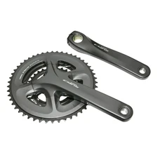 CHAINSET FOR ROAD BIKE- SHIMANO 8/9 Speed CLARIS BLACK 170 mm 50-34 (INTEGRATED AXLE)