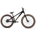 VELO MUSCULAIRE VTT/DIRT 26 LEADER FOX DIRT PARADE 2026 NOIR BRILLANT MONO (TAILLE L - POUR ADULTE DE 178cm à 185cm) -HYDRAULIQUE A DISQUE