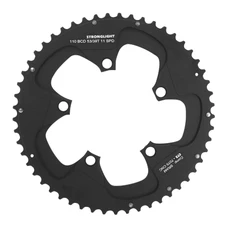 CHAINRING FOR ROAD BIKE-5 arms- 53T. Ø110 SRAM CT2 BLACK STRONGLIGHT FOR RED/FORCE/RIVAL 11 Speed (FOR "INNER" 39)
