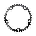 PLATEAU ROUTE 5BRA D.130 TA ALIZE 38DTS INTERIEUR NOIR ALU 7075 TYPE SHIMANO 8/9/10V.
