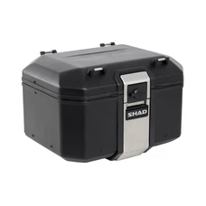 TOP CASE SHAD TR48 TERRA 48L BLACK EDITION AVEC LOCK SYSTEM - CAPACITE 2 CASQUES 1 JET + 1 INTEGRAL (Platine vendue séparemment) (D0TR48100B)