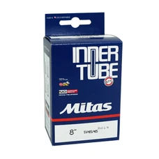 INNER TUBE-FOR STROLLERS  8 X 1 1/4 MITAS - STANDARD VALVE 45° (32-137)