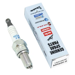 SPARK PLUG (NGK MR8BI-8) "PIAGGIO GENUINE PART" 50 ZIP 4 stroke 2018>, LIBERTY 4 stroke 2017>, VESPA PRIMAVERA 4 stroke 2018>, VESPA SPRINT 2018>/APRILIA 900 SHIVER, DORSODURO/MOTO-GUZZI V85 -1A010638