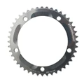 CHAINRING FOR TRACK BIKE- 5 Arms- 44T.Ø 144 ALUMINIUM SILVER 7075 FOR CHAIN 3.17mm (1"1/8) STRONGLIGHT