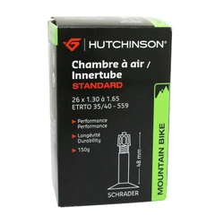 CHAMBRE A AIR VELO 26 x 1.30-1.65 HUTCHINSON VALVE STANDARD 48mm 150g