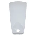 CARENAGE/CAPOT DE SELLE MAXISCOOTER ADAPTABLE YAMAHA 500 TMAX 2008>2011 BLANC BRILLANT AVANT  -P2R-