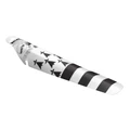 MUDGUARD FOR ROAD BIKE/MTB- VELOX-REAR- TO CLIP-DESIGN BRITTANY NOIR/BLANC -TO CLIP UNDER THE SEAT (SOLD PER UNIT)