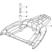 Porte-bagages arrière