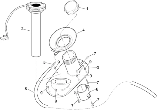 Sonde niveau essence