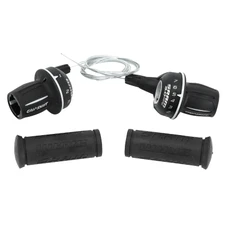 GEAR SHIFTERS SET-FOR MTB- SRAM GRIPSHIFT 3.0 INDEXED 7 Speed. Revoshift