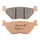 PLAQUETTE DE FREIN BREMBO POUR YAMAHA 560 TMAX 2020> AR, 530 TMAX 2012>2019 AR, 500 TMAX 2001>2003 AR (SCOOTER CARBONE CERAMIQUE) -07052XS
