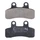 PLAQUETTE DE FREIN NEWFREN POUR ELSTAR 125 BLADE AV/AR/GENERIC 50 SM MINI TRIGGER 2008>2009 AV/AR, X MINI TRIGGER 2008>2009/LIFAN 125 LF OFF ROAD 2007> AV (FD0522BT)  (TOURING ORGANIQUE)