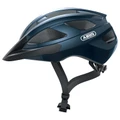 CASQUE VELO ADULTE ABUS ROUTE MACATOR BLEU NUIT TAILLE L (58-62cm) REGLAGE MOLETTE