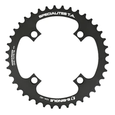 PLATEAU VAE/E-BIKE 4BRA D.104 POUR BOSCH / BROSE / YAMAHA / GIANT / SHIMANO E-STEPS TA E-SINGLE 40DTS MONO NOIR ALU 7075