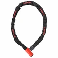ANTIVOL VELO CHAINE A CLE ADD-ONE DIAM 5 mm L1.00M NOIR / ROUGE (OFFRE SPECIALE)