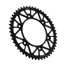 COURONNE MOTO ADAPTABLE BETA 300 RR 2013>2019 2T, 480 RR 2020>2021 / HONDA 250 CRF R 2011>2018, 450 CRF R 2019> 520 49 DTS RACELITE ALU NOIR (DIAM 125/153/8.5) -JT SPROCKETS