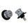 DIABOLO MOTO M8 ALU ANODISE TITANE (PAIRE) -AVOC