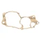 JOINT CARTER MOTEUR CENTRAL ORIGINE PIAGGIO 125 2T PEGASO 1990>1992, RS 1996>1998 -AP0250417