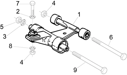 Bras oscillant