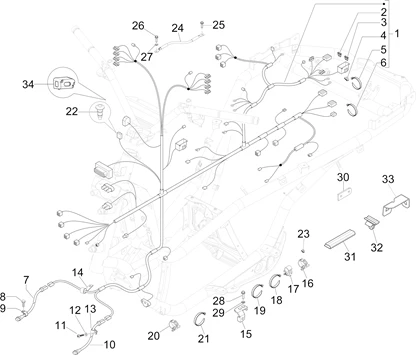 Faisceau de câbles principal