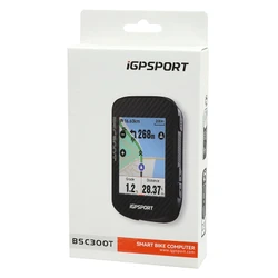 GPS / COMPTEUR iGPSPORT BSC300T COULEUR TACTILE LCD LAMINE - CARTOGRAPHIE - AUTONOME 20H - MULTI FONCTION COMPATIBLE > STRAVA TRAINING PEAKS ET INSTA 360