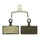 DISC BRAKE PADS- FOR MTB- FOR SHIMANO XTR - CARBON SUPPORT (NEWTON KEVLAR CERAMIC)