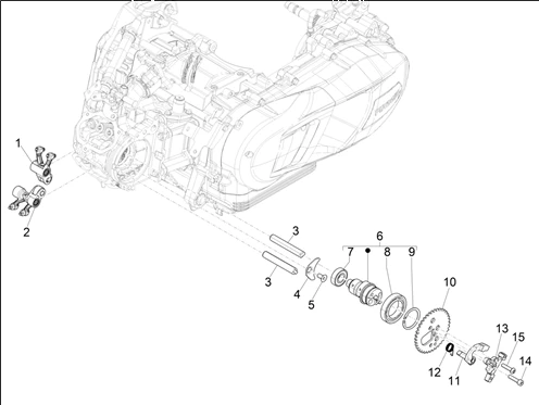 Groupe support balanciers