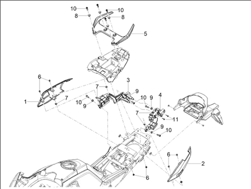 Carrosserie posterieure