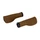 POIGNEE CITY HERRMANS TOWN WAVE DD48 AVEC LOCK-ON MARRON ANTIQUE L 130 mm DIAM 22 mm (PAIRE SUR CARTE)