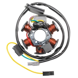 IGNITION STATOR FOR 50CC MOTORBIKE MINARELLI 50 AM6 (DUCATI 60W, 6 POLES, WITHOUT PLATE) -SELECTION P2R