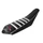 COUVRE/HOUSSE DE SELLE 50 A BOITE KRM PRO RIDE POUR SHERCO 50 SE-R, SM-R 2013> NOIR/BLANC