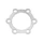 SPACER FOR BRAKE DISC - 6 holes - Stainless 304L - Thickness 2mm