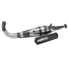 POT CYCLO YASUNI VERNI POUR PEUGEOT 103 RCX, SPX (SILENCIEUX CARBONE) -TUB1001-1TH