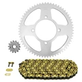 KIT CHAINE ADAPTABLE BETA 125 RR LC 2010>2020, RR ENDURO 2011>2020 428 14x63 (DIAM COURONNE 100/120/8.5/16) (DEMULTIPLICATION ORIGINE) -AFAM