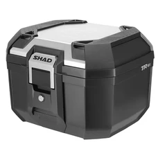 TOP CASE SHAD TR41 TERRA 41L NOIR COUVERCLE ALUMINIUM - CAPACITE 2 CASQUES 1 JET (Platine incluse) (D0TR41200)