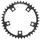 CHANRING FOR ROAD BIKE-5 arms- 39T. Ø110 "INNER" BLACK -ALUMINIUM- STRONGLIGHT 9/10 Speed(SHIMANO TYPE)
