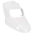 CARENAGE/TABLIER AV SCOOT ADAPTABLE MBK 50 BOOSTER 2004>/YAMAHA 50 BWS 2004> BLANC BRILLANT -P2R