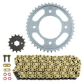 KIT CHAINE ADAPTABLE APRILIA 125 SX IE 2018>2024 428 13x62 (DIAM COURONNE 105/125/8.5) (DEMULTIPLICATION ORIGINE) -JT SPROCKETS