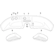 Groupe instruments - cruscotto