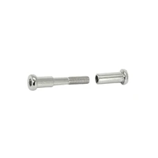 AXE/VIS GOUPILLE D'ARBRE PLIANT POUR TROTTINETTE XIAOMI MIJIA M365 CHROME (VENDU A L'UNITE)  -SELECTION P2R-