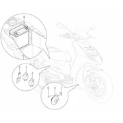 Relais - Batterie - Avertisseur sonore