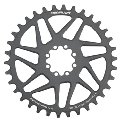 PLATEAU VTT DIRECT MOUNT 8 TROUS POUR SRAM X01/XX1 STRONGLIGHT MONO ALU HT3 NOIR 34DTS - 12V. NARROW WIDE