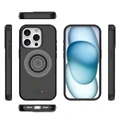 COQUE SMARTPHONE/TELEPHONE GR XPLORE POUR APPLE IPHONE 15 PRO NOIR COMPATIBLE MAGSAFE (VENDU A L'UNITE)