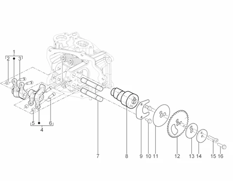 Groupe support balanciers