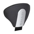 DOSSERET DE SELLE SHAD ARGENT AVEC LOGO (VENDU SANS FIXATION) (D0RP05)