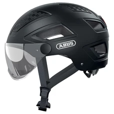 CASQUE VELO ADULTE ABUS URBAIN HYBAN 2.0 ACE VELVET BLACK TAILLE L (56-61cm) REGLAGE MOLETTE